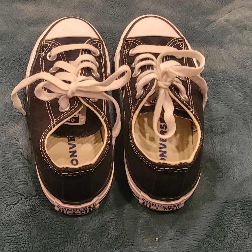 Converse Kids Black Sneakers